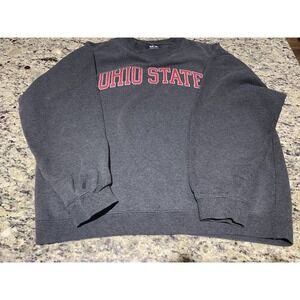 J. AMERICA'S LONG SLEEVE "OHIO STATE" SWEATSHIRT SIZE LARGE